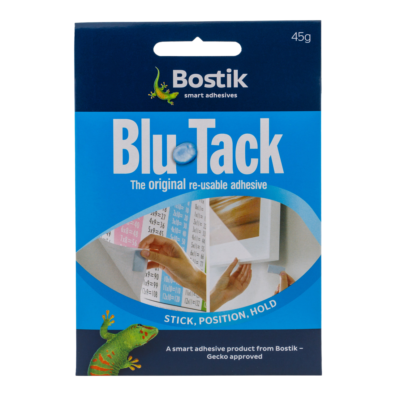 Bostik Blu Tack 45g (Pack Of 2)