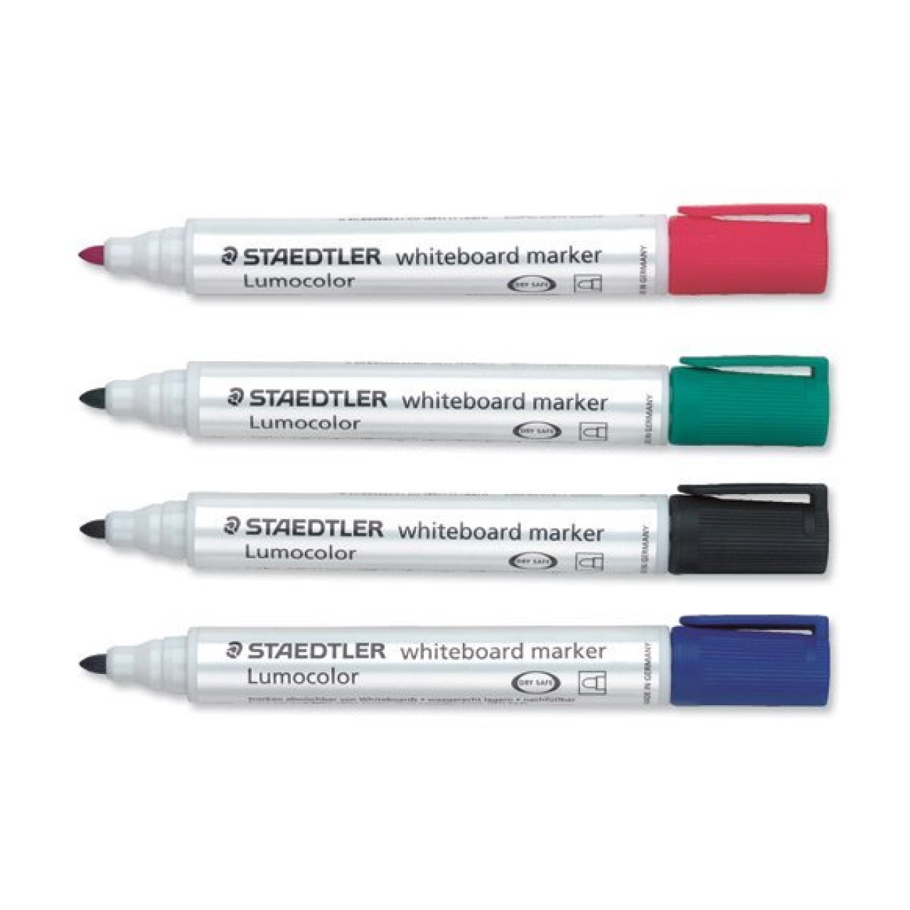 Pennarelli Staedtler Lumocolor Per Lavagna - Confezione Da 8 Colorati, Punta Tonda - Foto 3