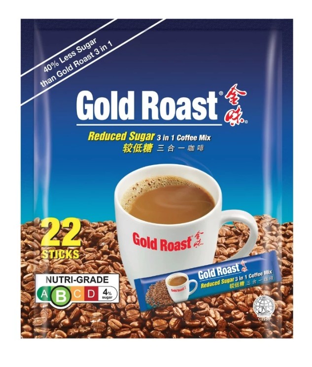Luxica Gold Instant Coffee Mix – 35 In 1 Herbal, No Sugar, 150 Sachets Total