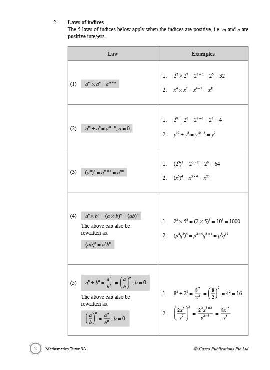 Se3 Math Sec Mathematics Tutor 3A Volume 1 | Pacific eShop