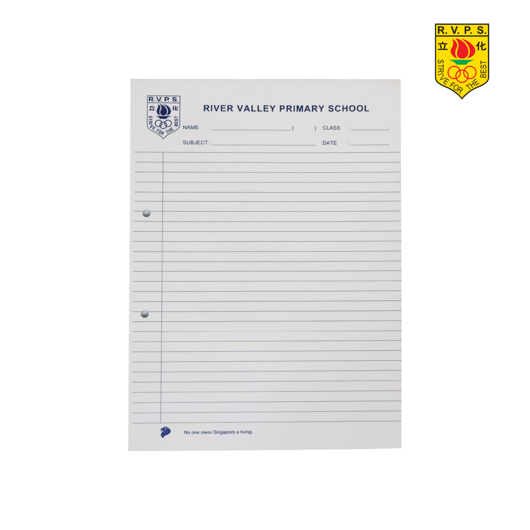 RVPS A4 Writing Pad | Pacific eShop